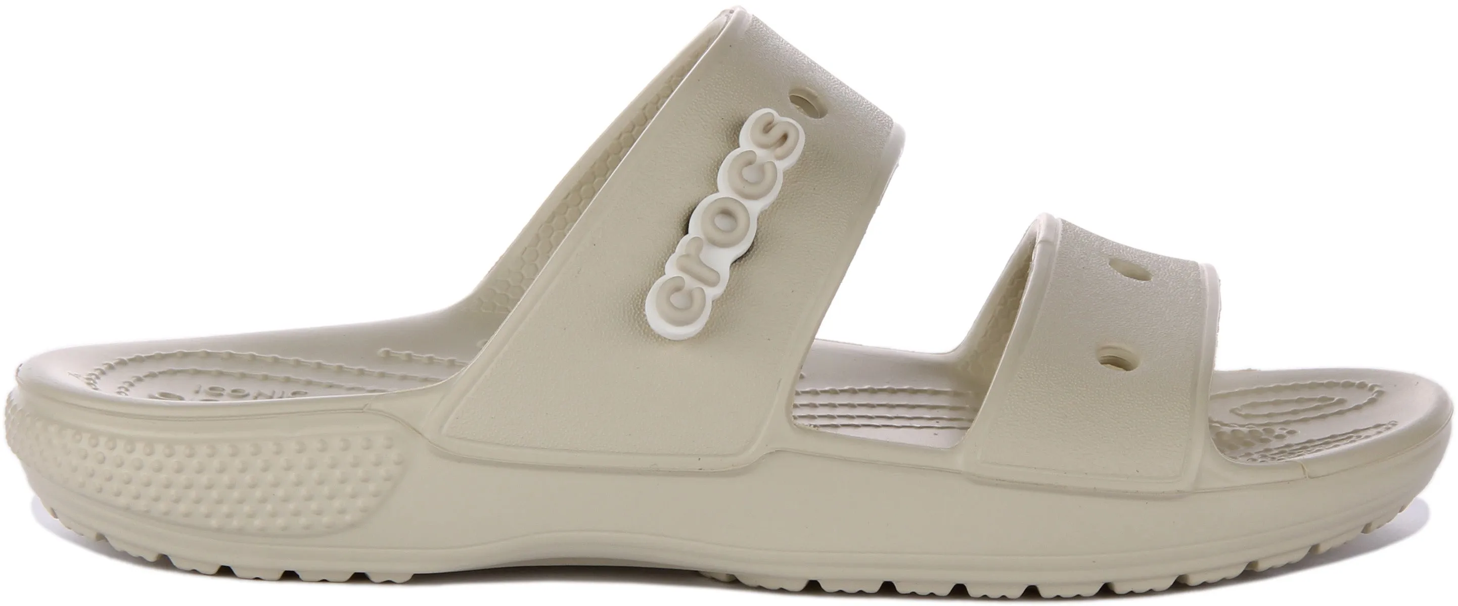 Crocs Classic Crocs Slider In Ivory