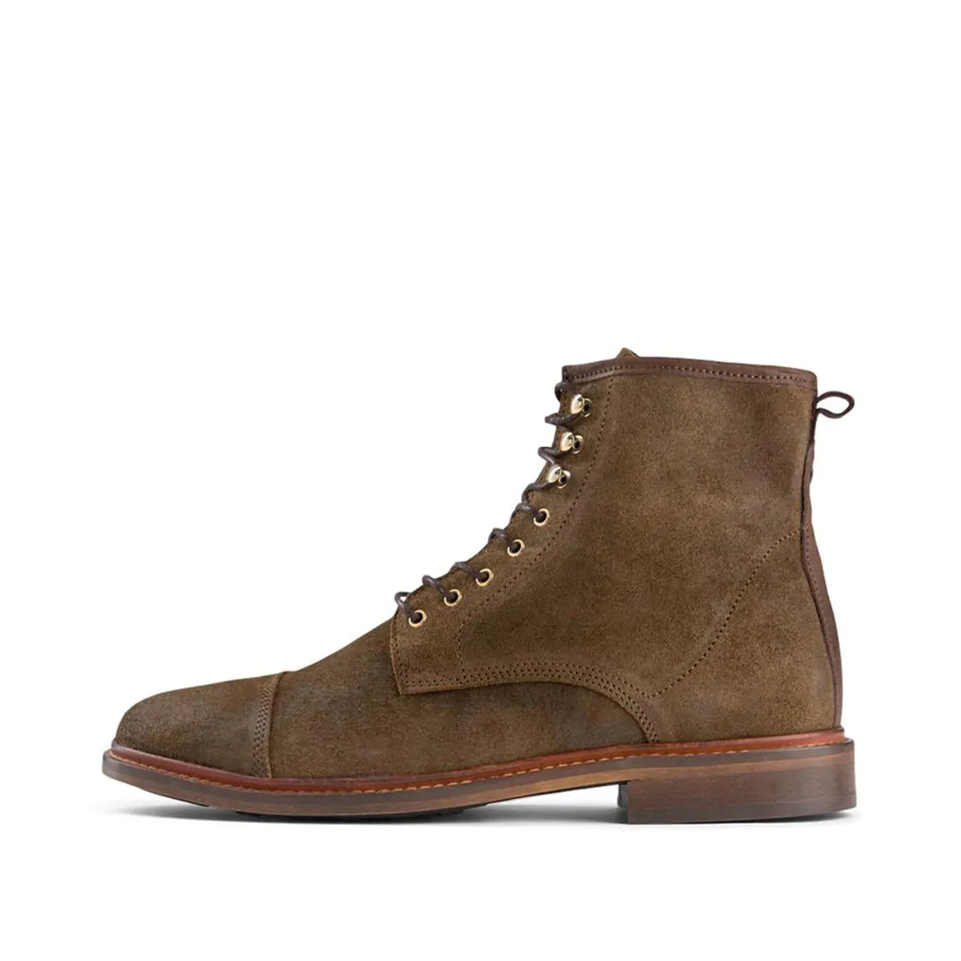 Curtis boot waxed - KHAKI