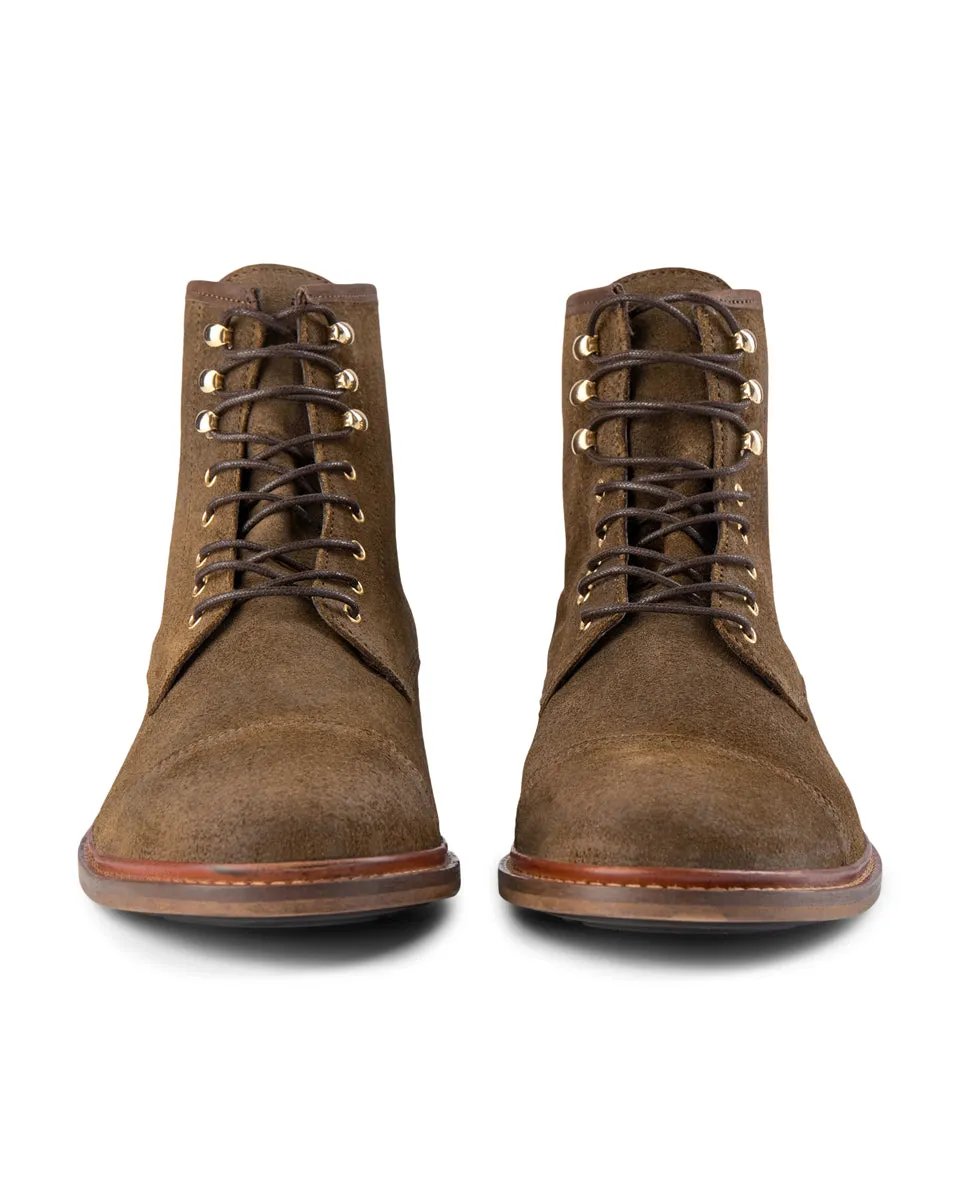 Curtis boot waxed - KHAKI