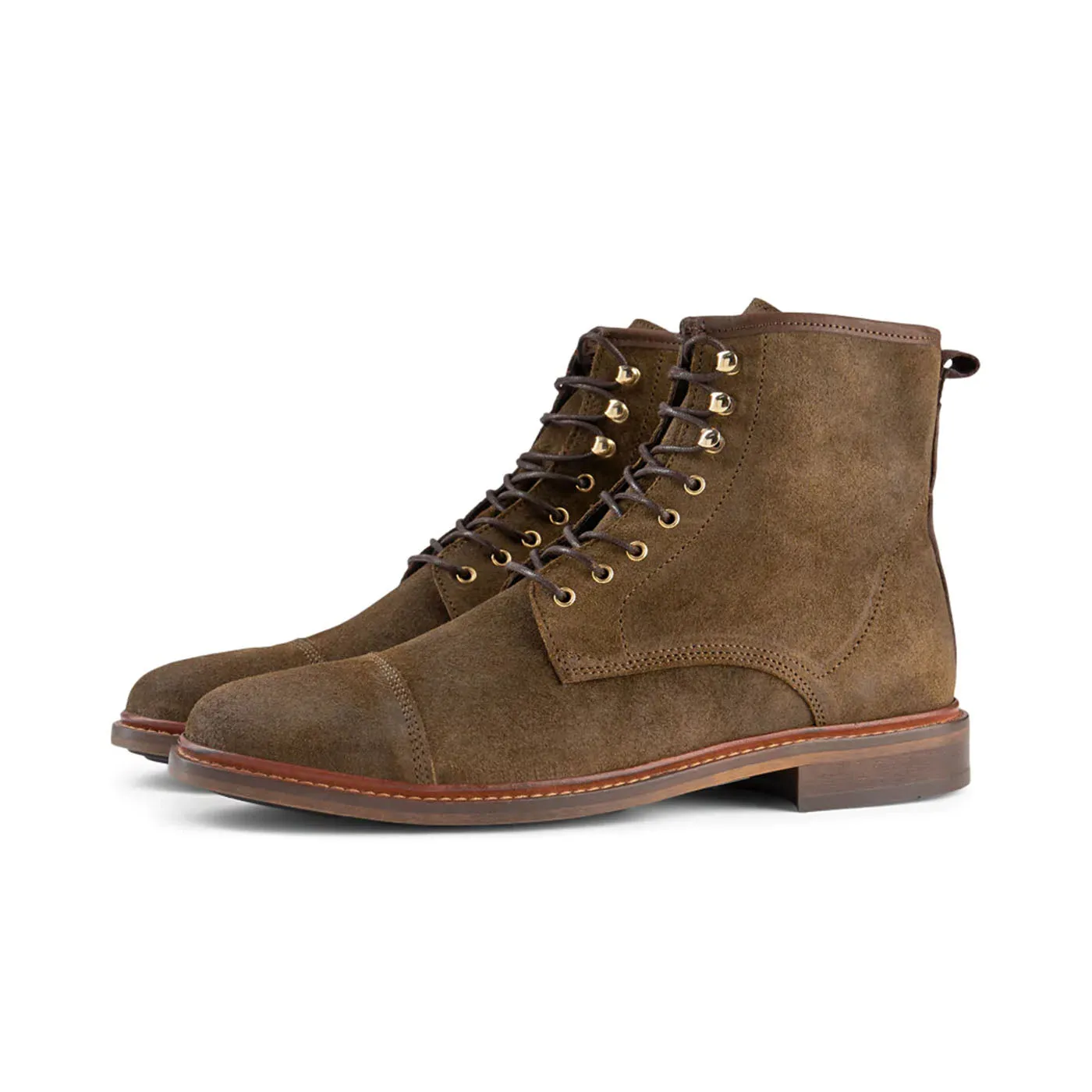 Curtis boot waxed - KHAKI