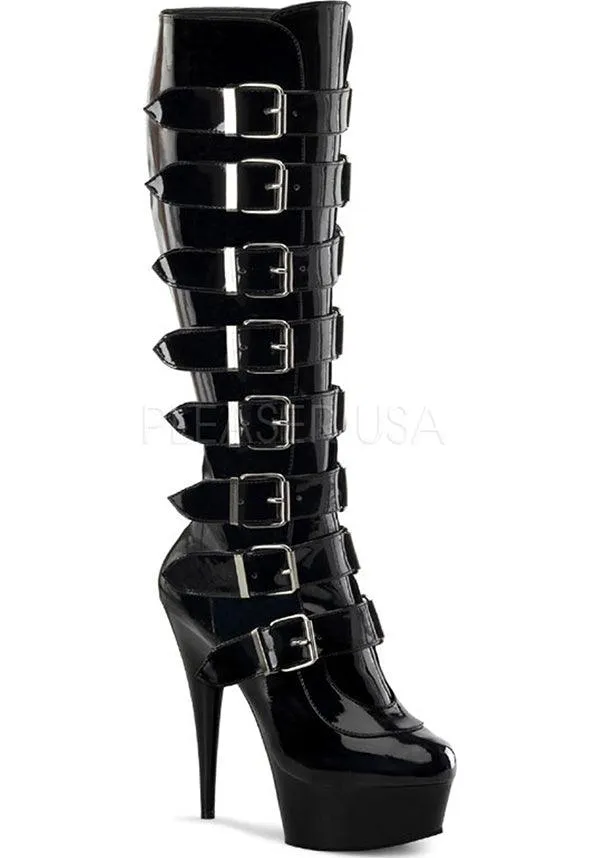 DELIGHT-2049 [Black] | PLATFORM BOOTS [PREORDER]