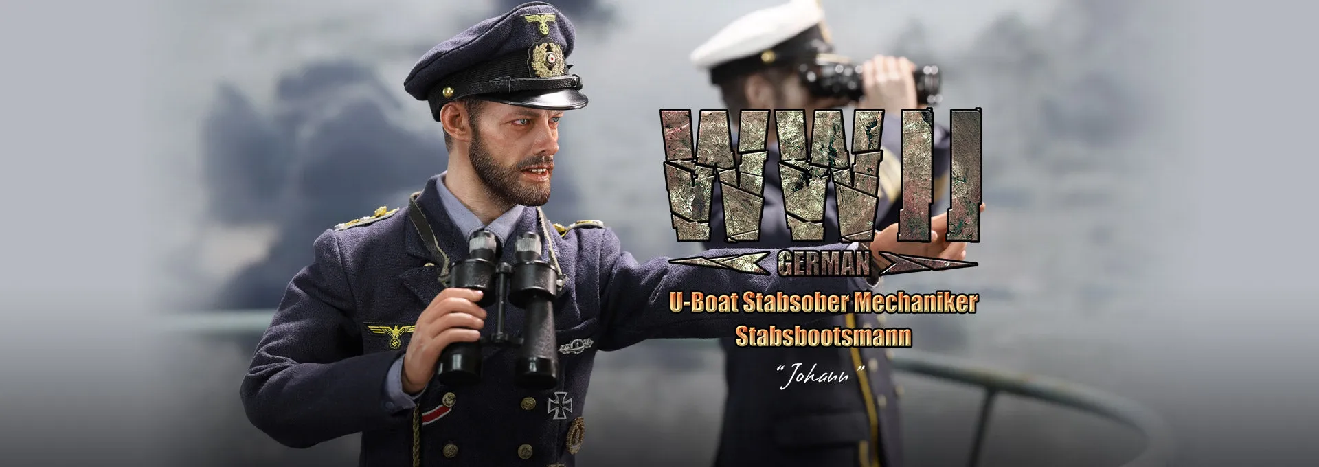 DID - WWII German U-Boat Stabsober Mechaniker Stabsbootsmann - Johann