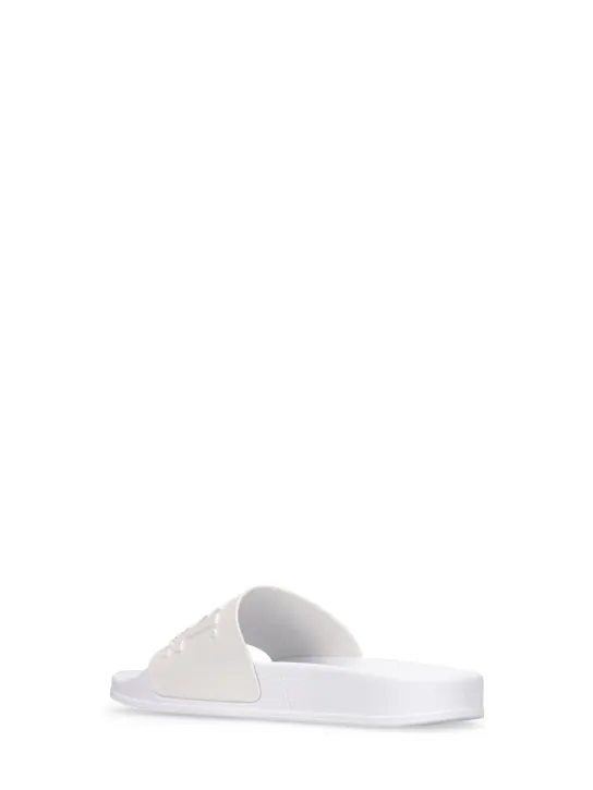 Diesel Kids   Logo rubber slide sandals 