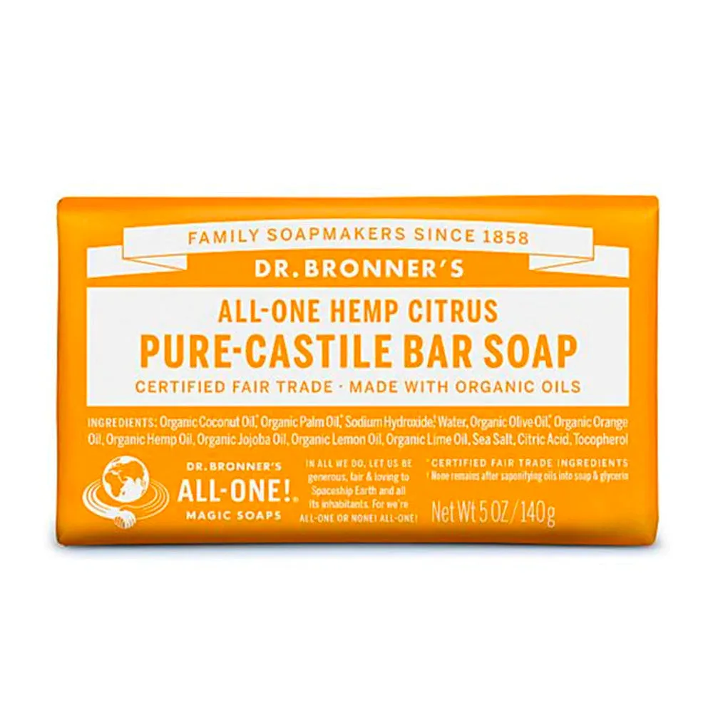 Dr. Bronner's Citrus Soap Bar 140g