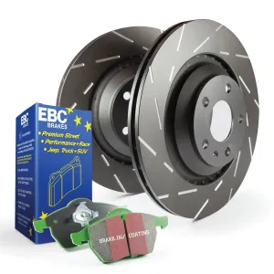 EBC Brakes S2KF1568 S2 Kits Greenstuff 2000 and USR Rotors