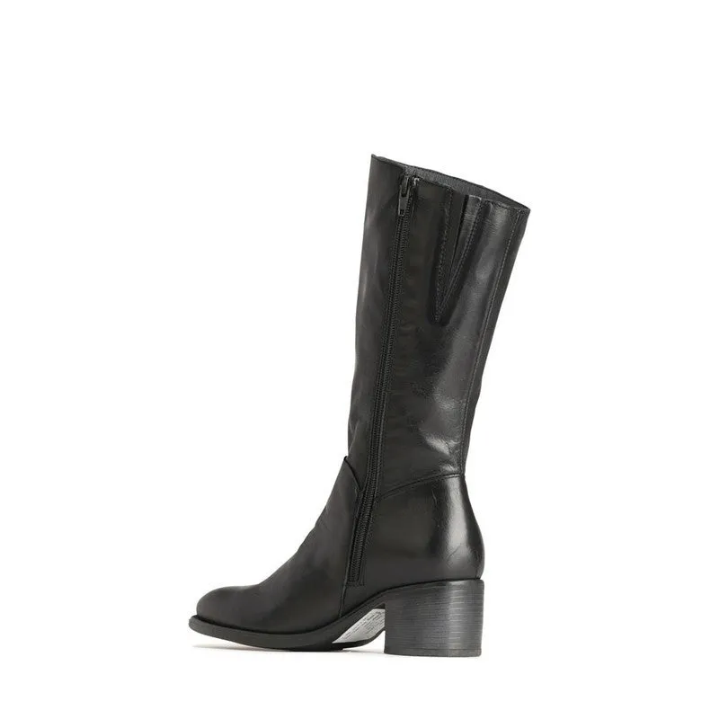 Eos Rochelle Black Mid Boot