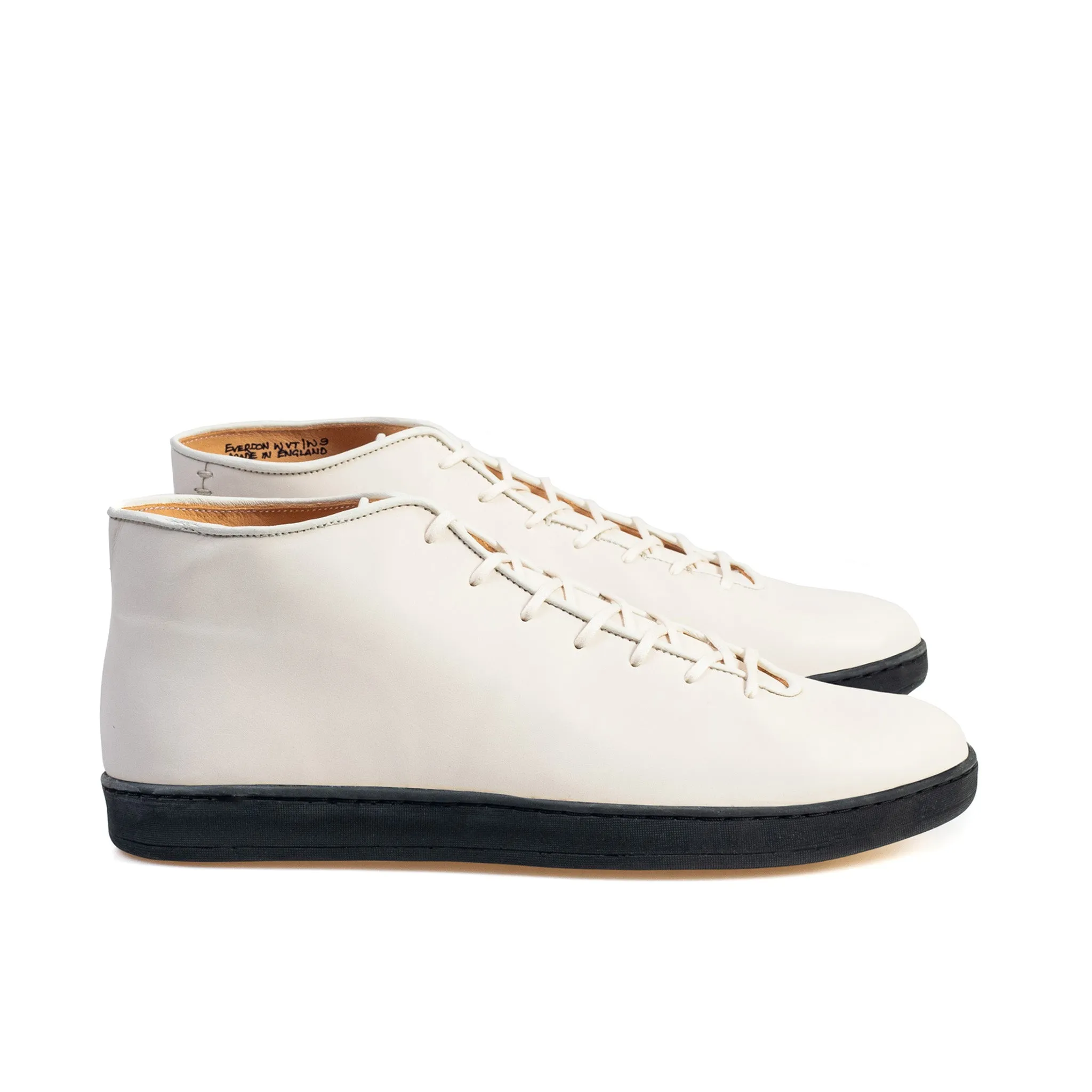 Everdon Wholecut Mid - Off-White Veg Tan Calf