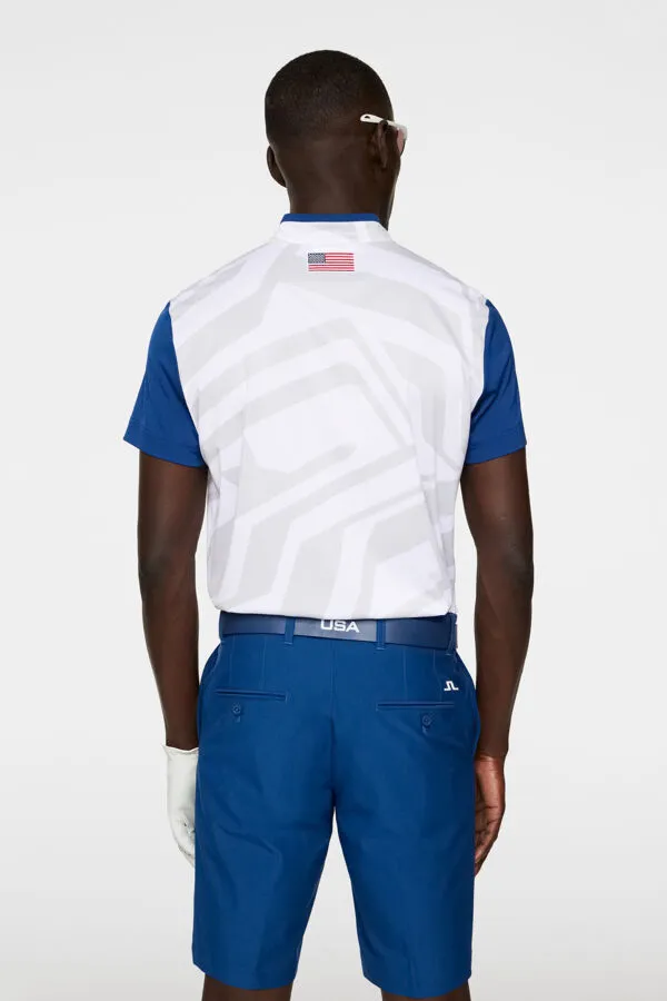 Fabien USA GOLF Mockneck Polo