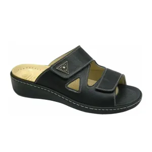 Fidelio Hallux Slide (Women) - Black