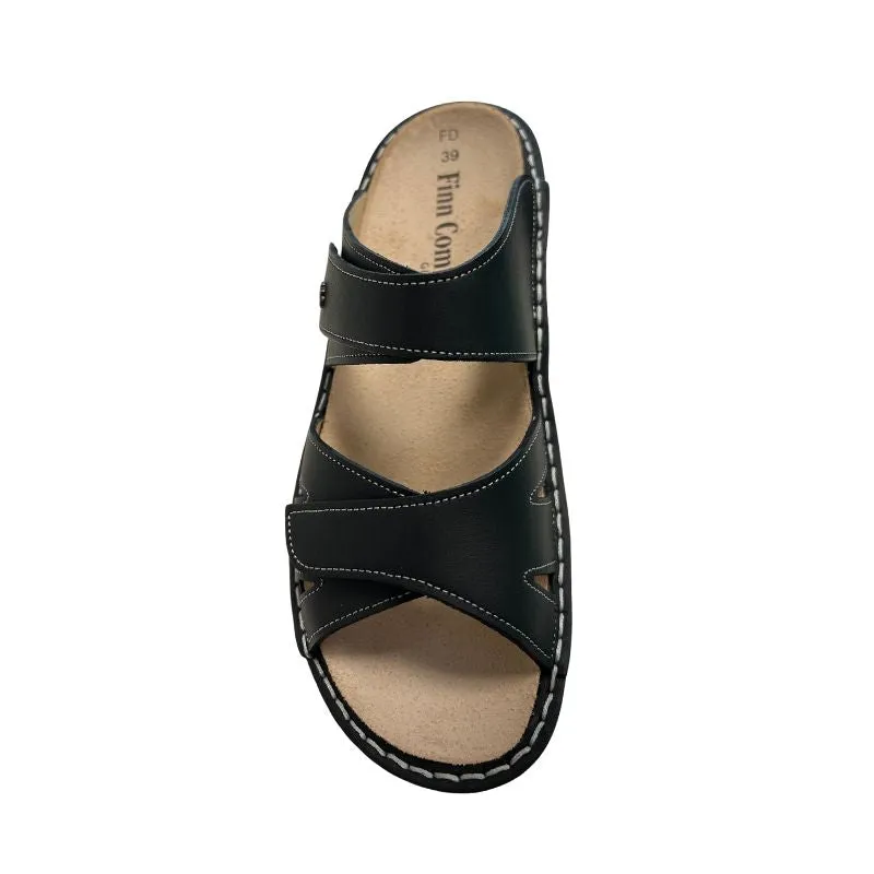 Finn Comfort Kimbe Sirio Black Women's Sandals