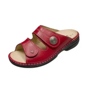 Finn Comfort Sansibar Venezia Red Women's Slides