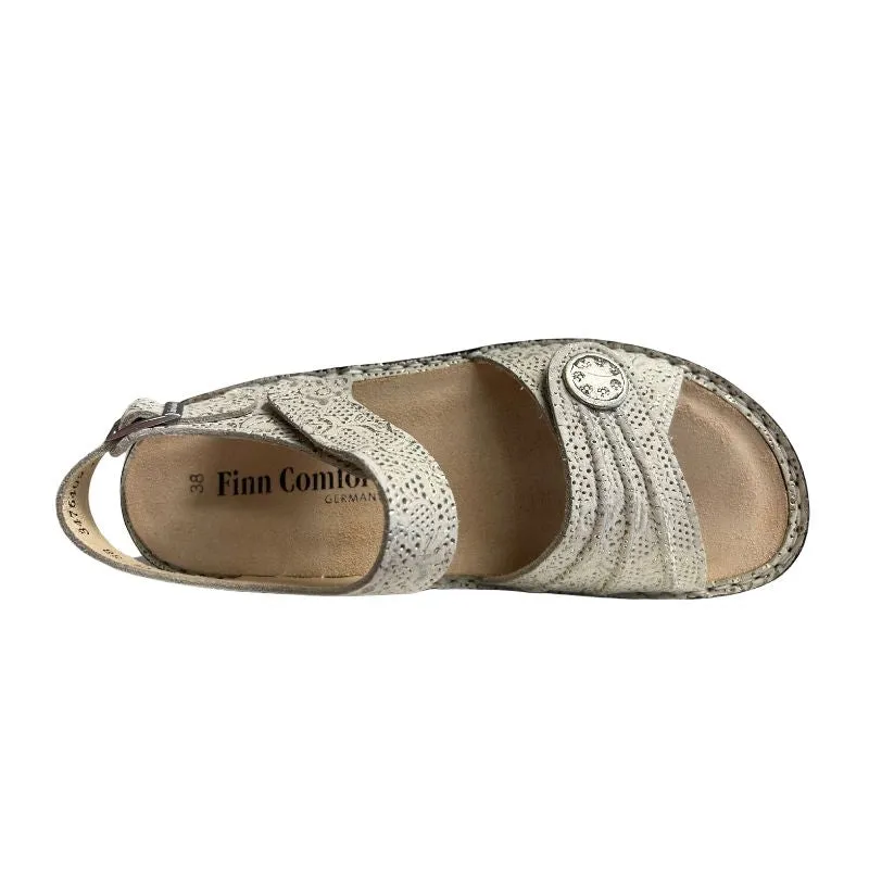 Finn Comfort Sausalito Garden Champagne Women's Sandals