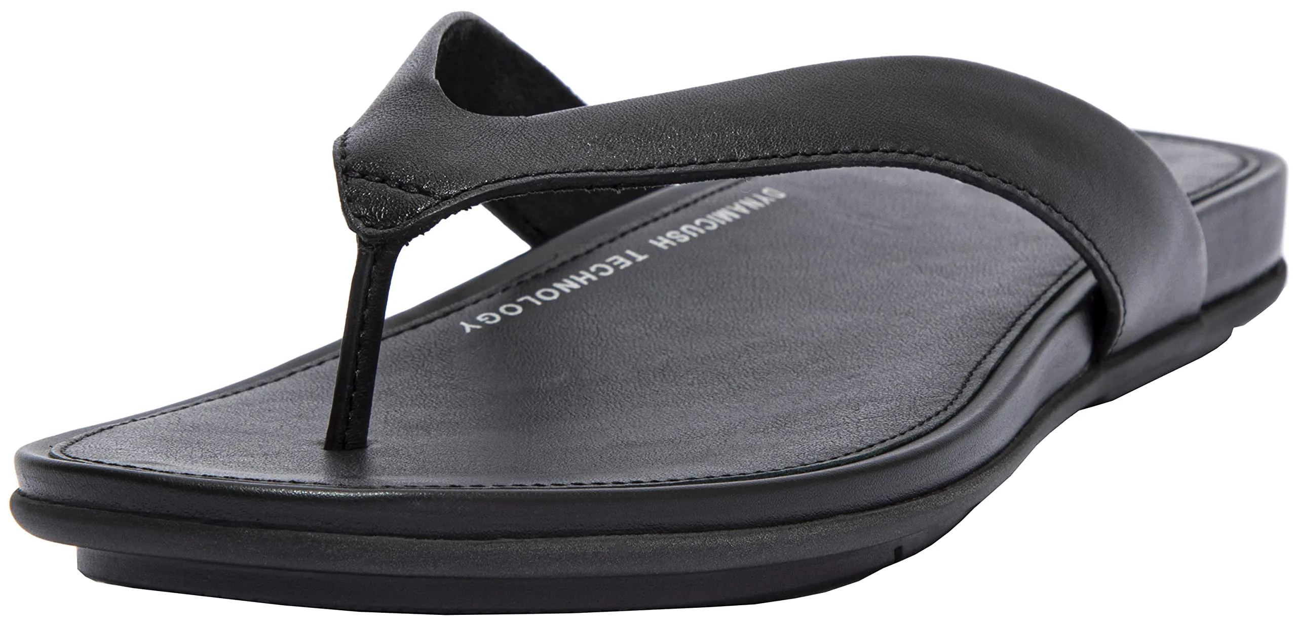 FitFlop EO8090-030 Gracie Leather FLIP-Flops All Black