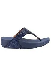 FitFlop Lulu Glitter Toe Thong navy