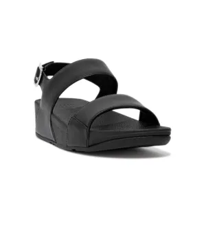 FitFlop Lulu Leather Back-Strap Sandals All Black