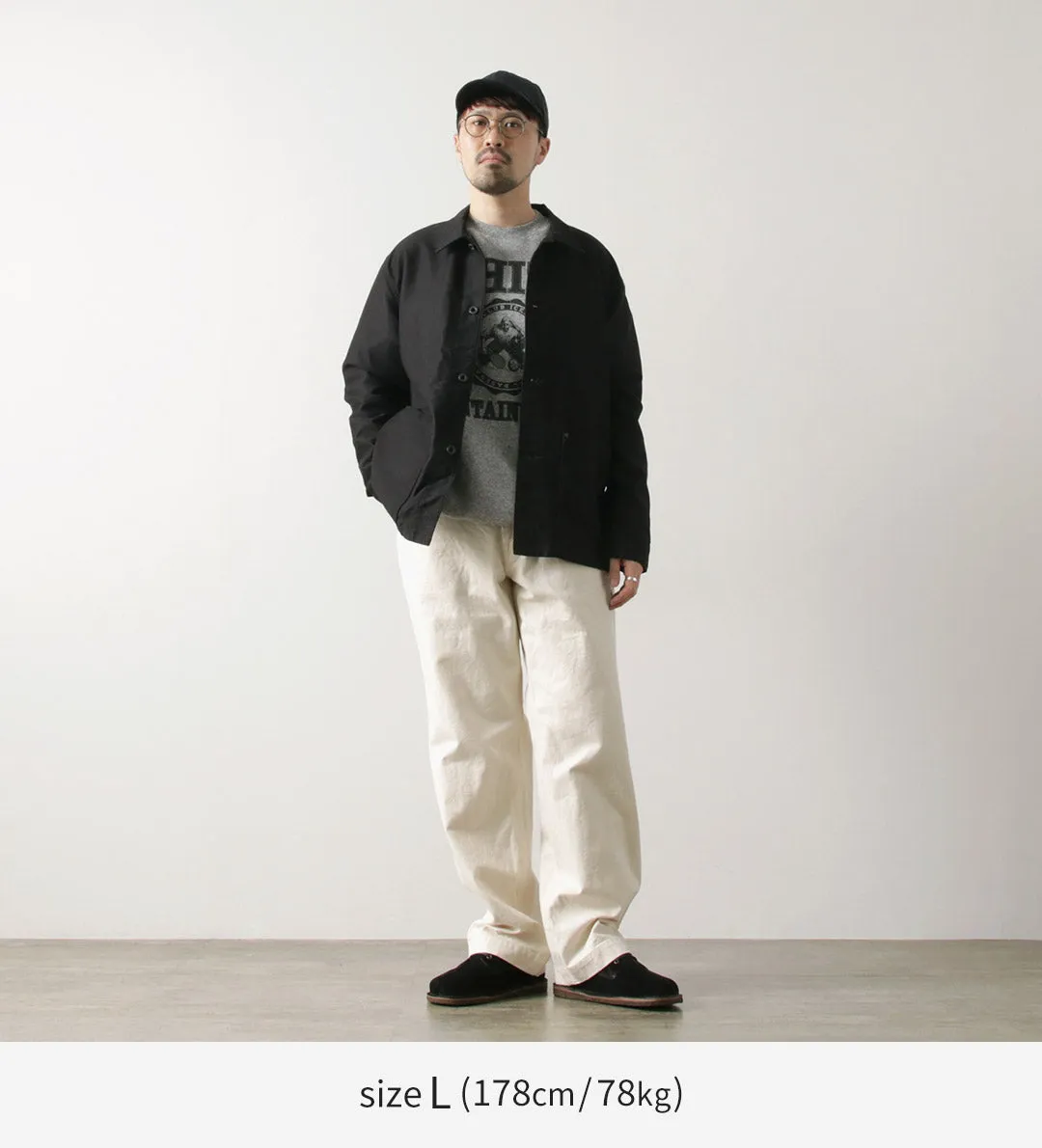 FOB FACTORY / Cotton Duck Work Pants