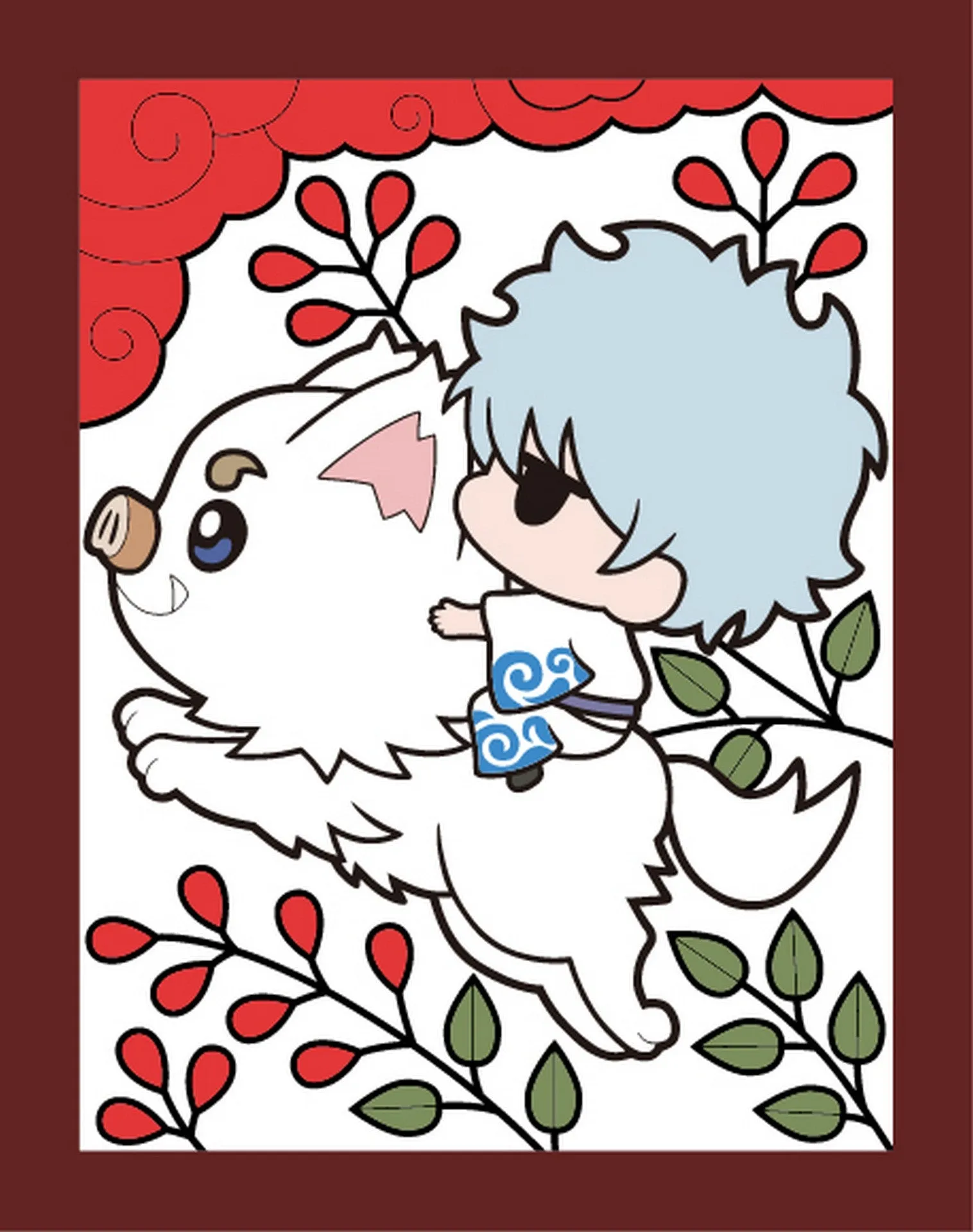 Gintama Gin-san's Hanafuda (Flower Cards)