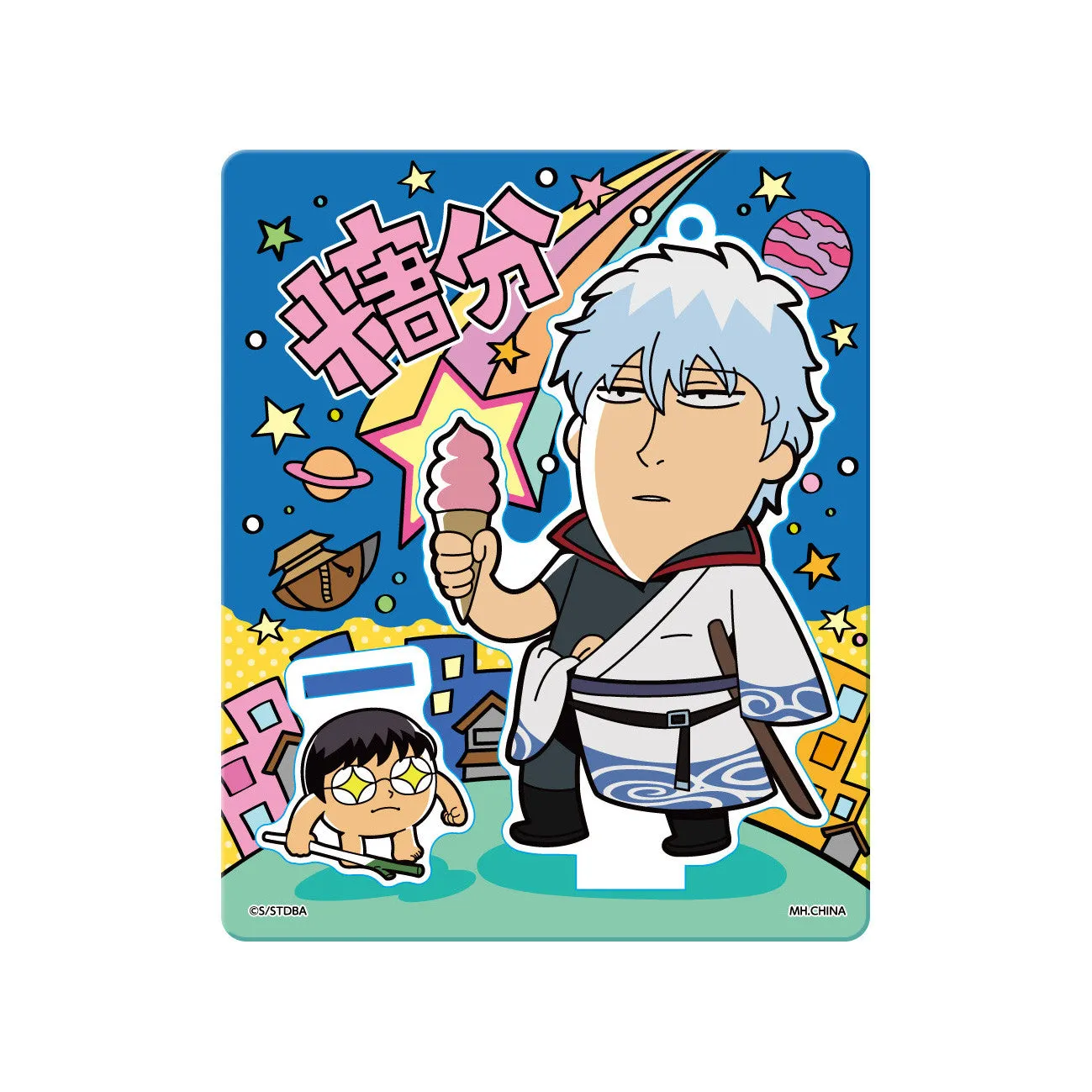 Gintama x Ookawa Bukubu Oshanti Acrylic Mascot