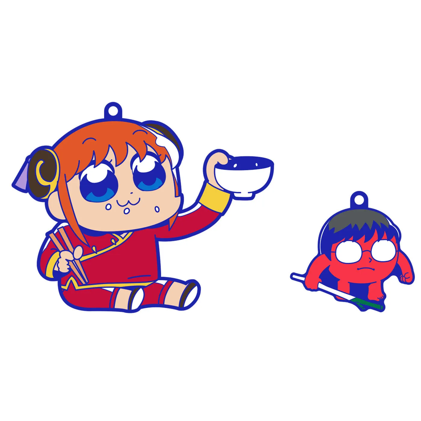 Gintama x Ookawa Bukubu Oshanti Rubber Mascot