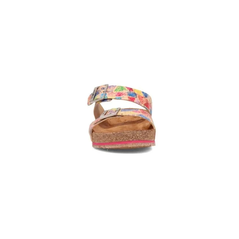 Haflinger Andrea Pink Multi Women's Sandals