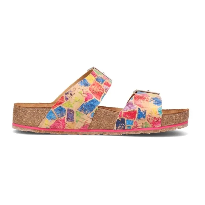 Haflinger Andrea Pink Multi Women's Sandals