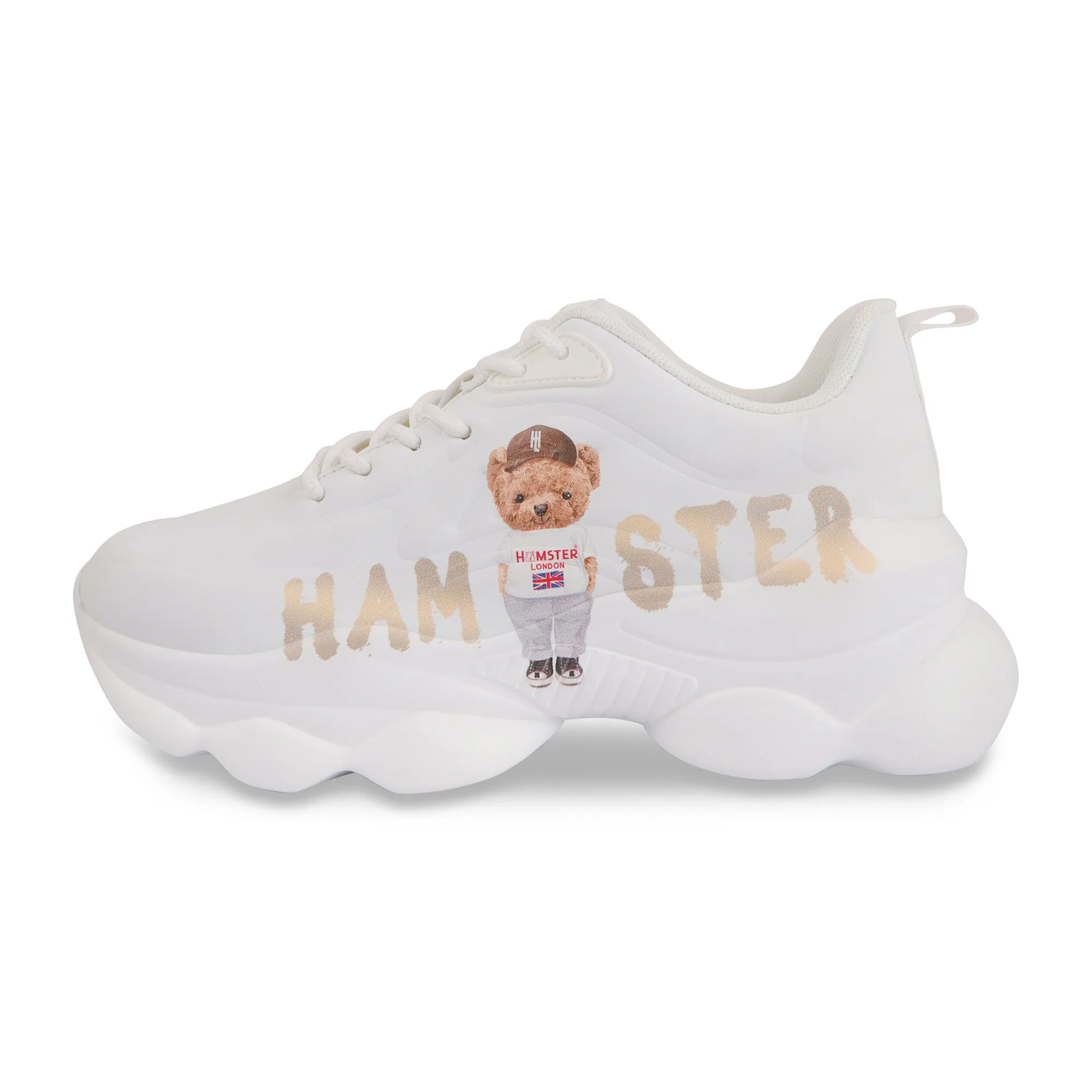 Hamster London Ted H Party Sneakers Gold