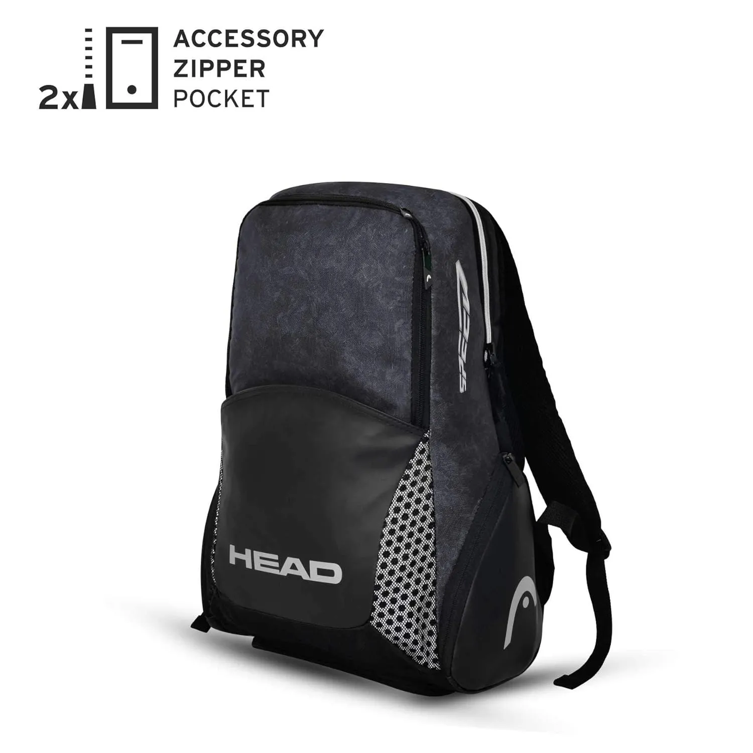 HEAD Djokovic Tennis Backpack, Anthacite/Black