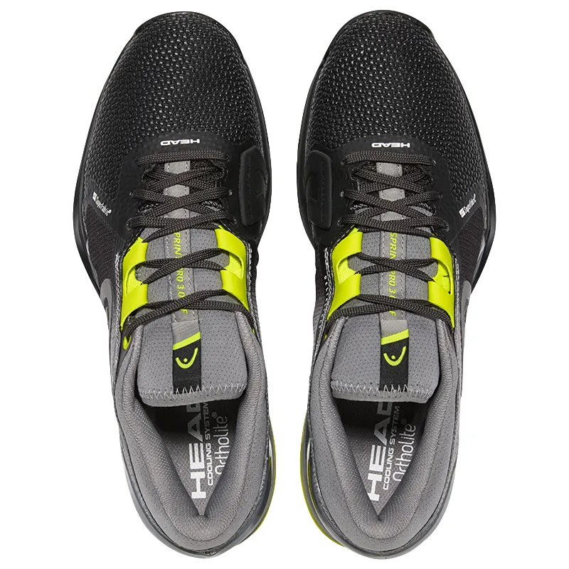 Head Sprint 3.0 SF Tennis Shoes - Black/Yellow