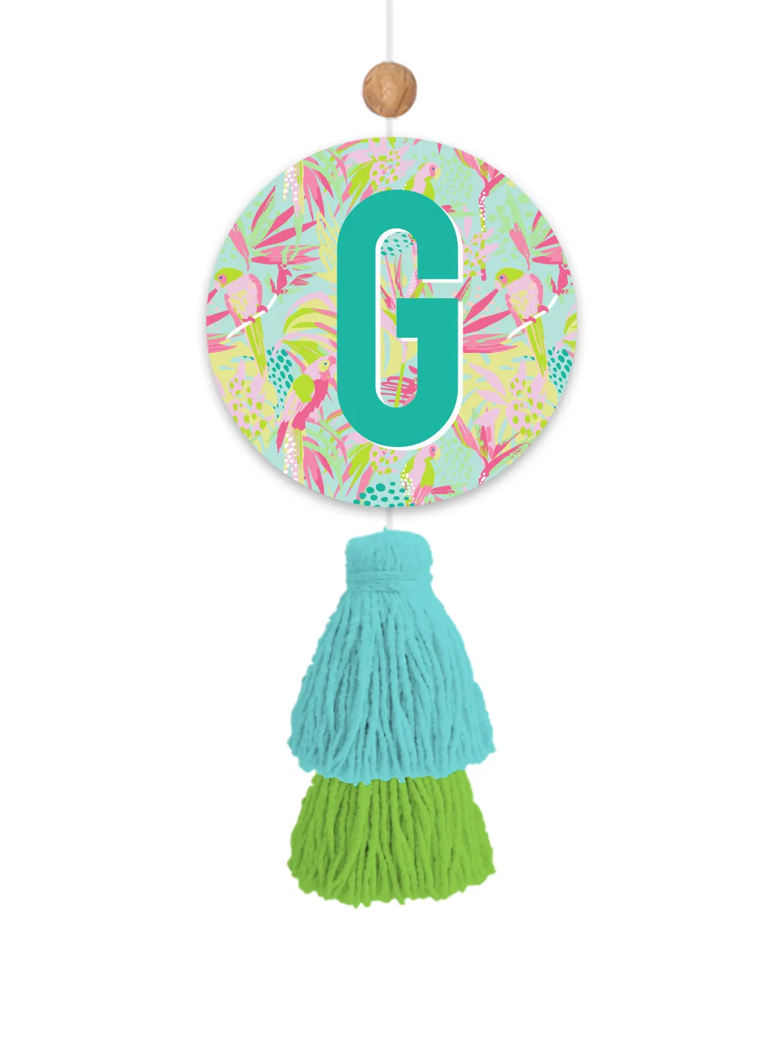 Initial Air Freshener | Tropical - Set of 2