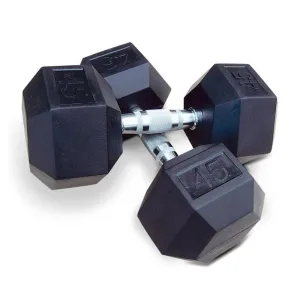 Intek Strength Rubber Hex Dumbbell Sets