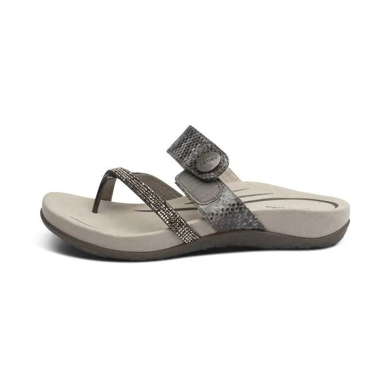 Izzy Sparkle Adjustable Slide Sandal