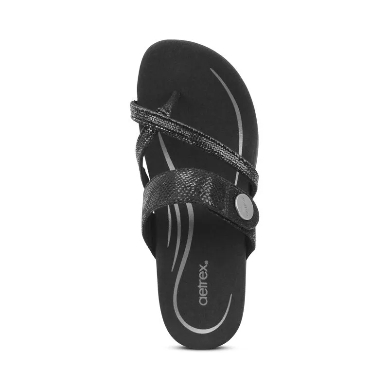 Izzy Sparkle Adjustable Slide Sandal