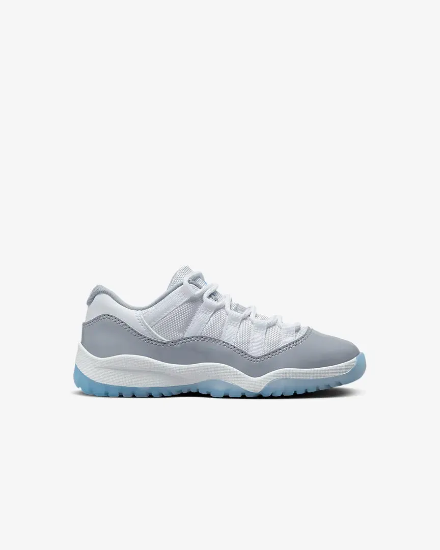 Jordan 11 Retro Low (PS) White University Blue 505835-140