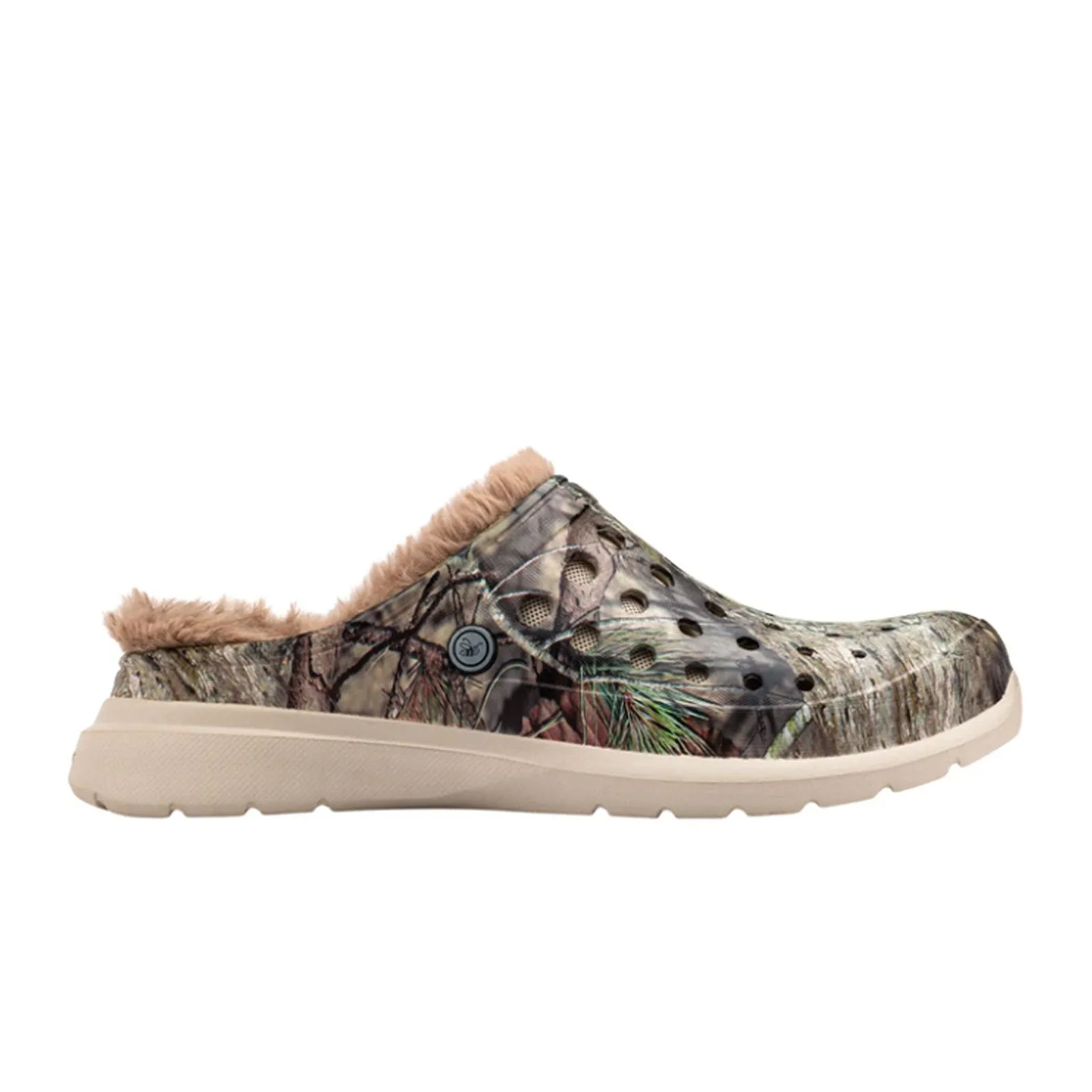 Joybees Cozy Lined Clog (Unisex) - Mossy Oak/Light Brown