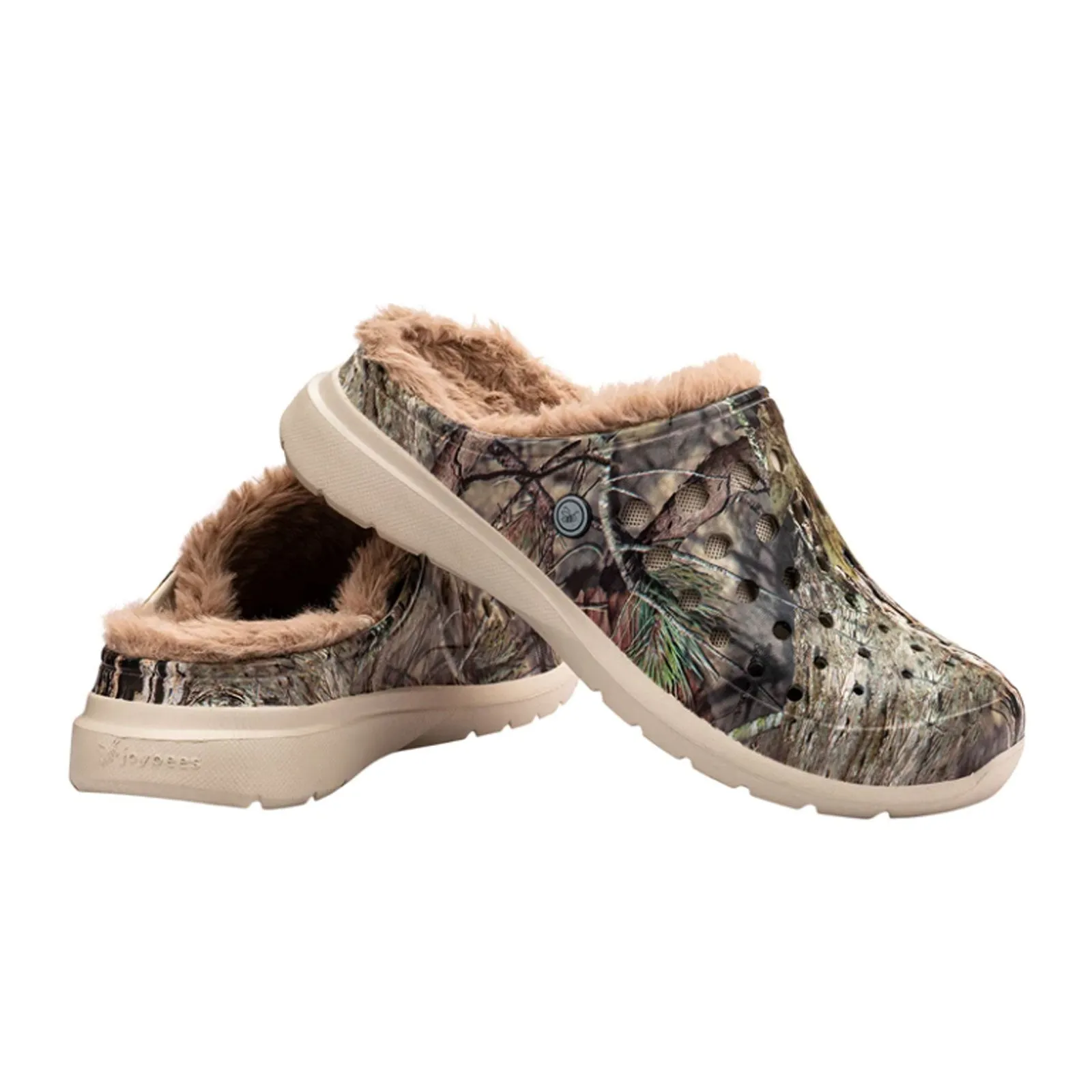 Joybees Cozy Lined Clog (Unisex) - Mossy Oak/Light Brown