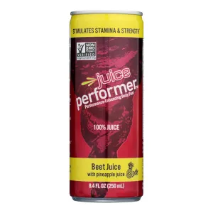 Juice Performer Beet & Pineapple Juice - 8.4 Oz. (12 Pack)