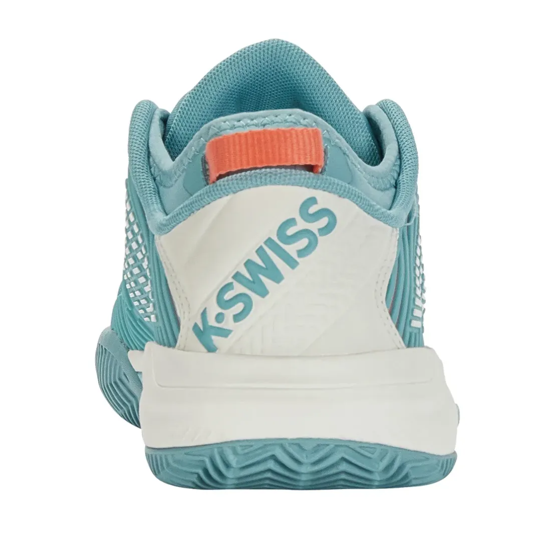 K Swiss Hypercourt Supreme HB Women Tennis Shoes - Nile Blue/Blanc de Blanc/Desert Flower