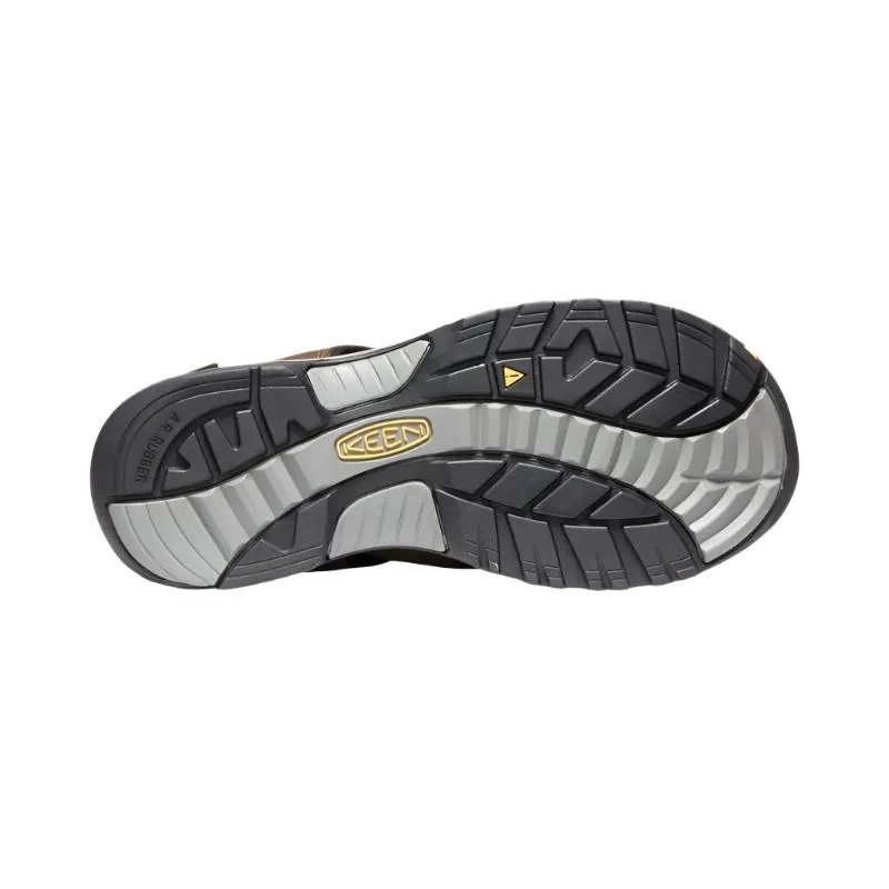 Keen Rialto II Men's Leather Walking Sandals - Bison/Black