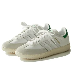 Kith x Adidas Samba Spikeless Golf 'White Green' Sneakers, White