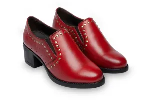 Laxy, Red Formal Shoes