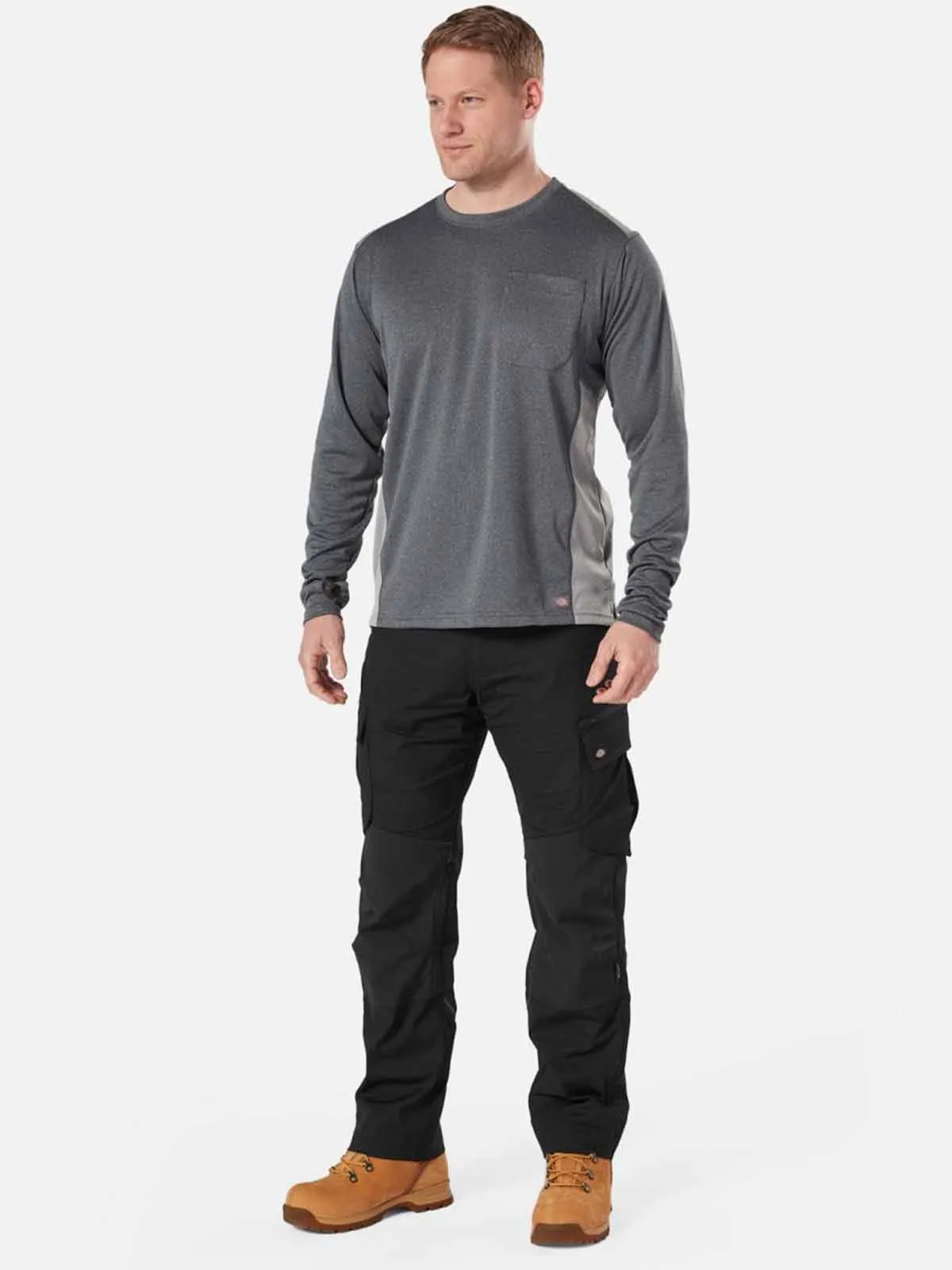 Long&#x20;Sleeve&#x20;Performance&#x20;Temp&#x20;IQ365&#x20;Work&#x20;T-Shirt&#x20;-&#x20;Dickies