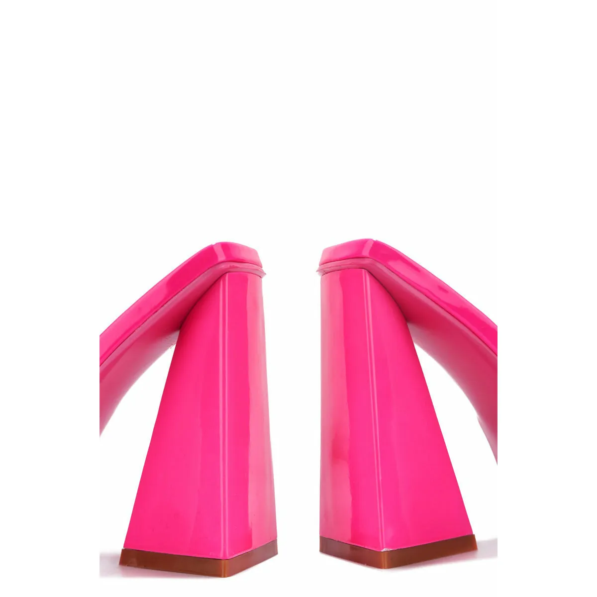 Marty Mule Block Heels - Pink