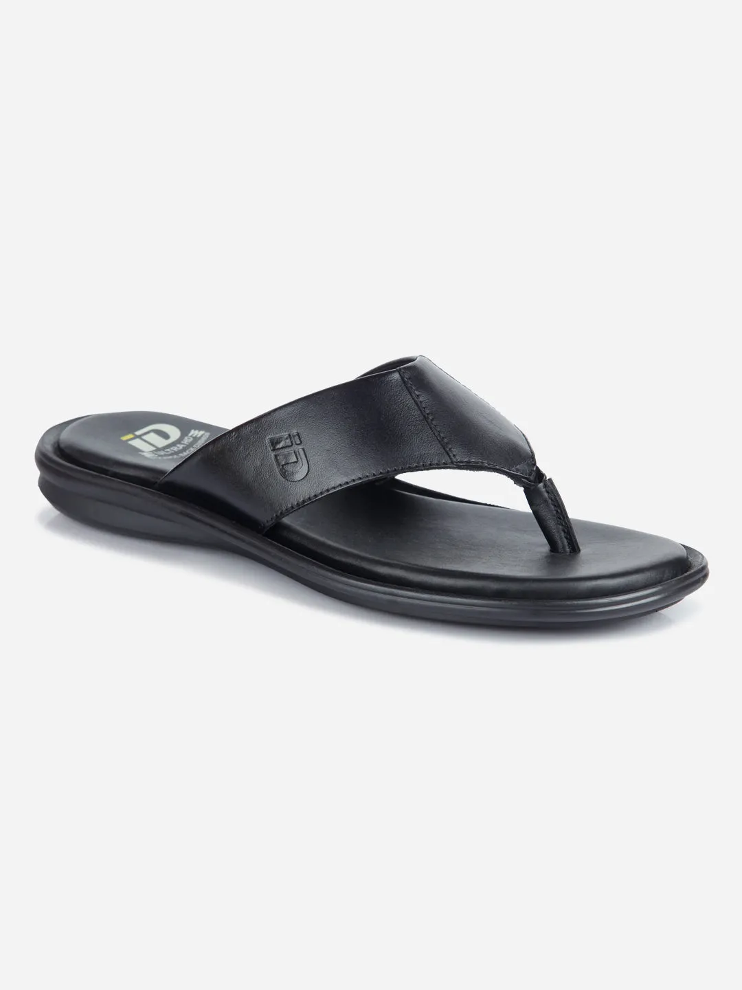 Men's Black Thong-Style Sandal (ID4121)