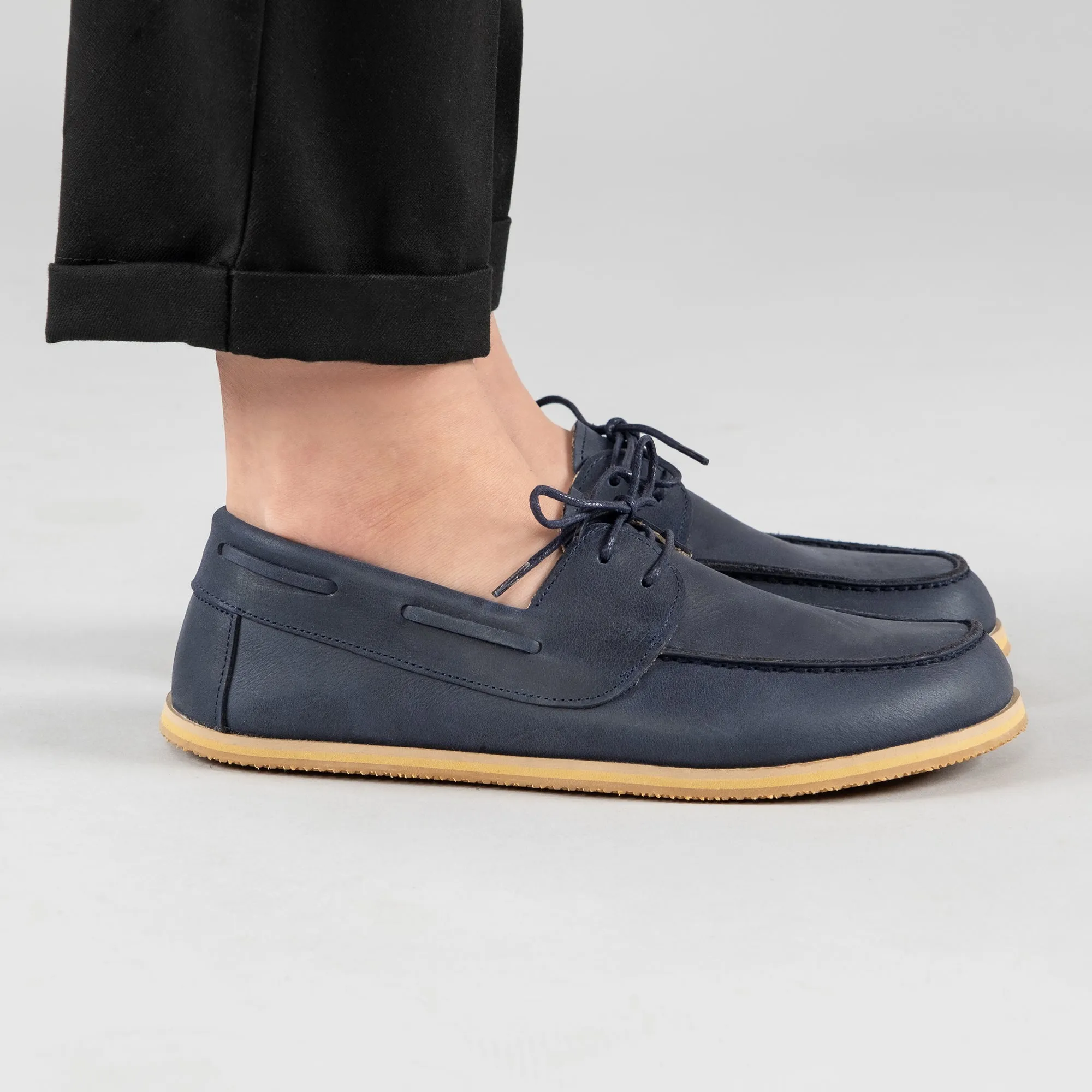 Men's Blue Boat Shoes