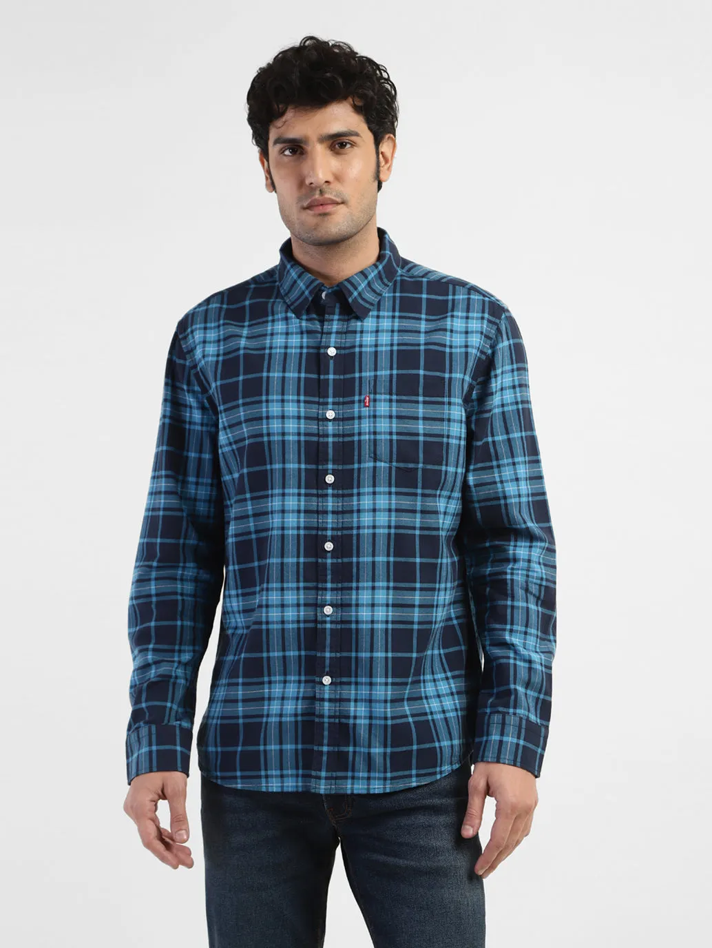 Men's Checkered Regular Fit Shirt