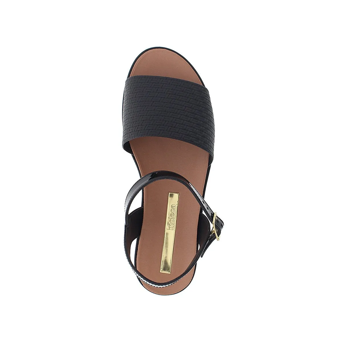 Moleca 5443.104 Women Flat Sandals in Black