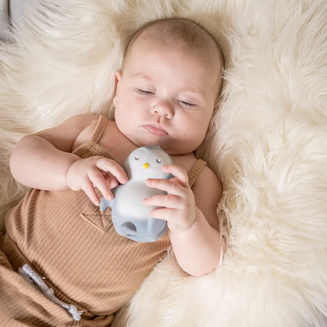 My First Arctic Penguin Organic Teether, Rattle & Bath Toy