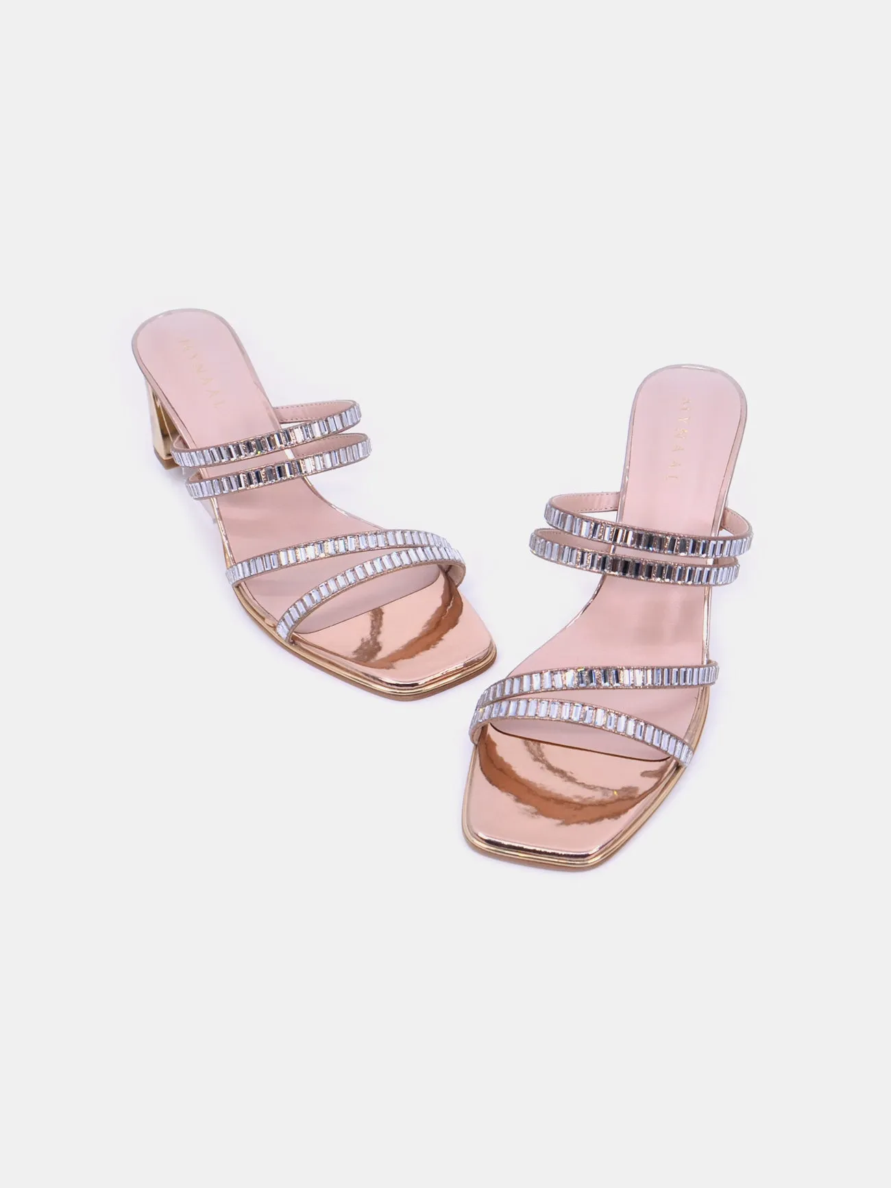 Mynaal Glemma Women's Block Heel Sandals