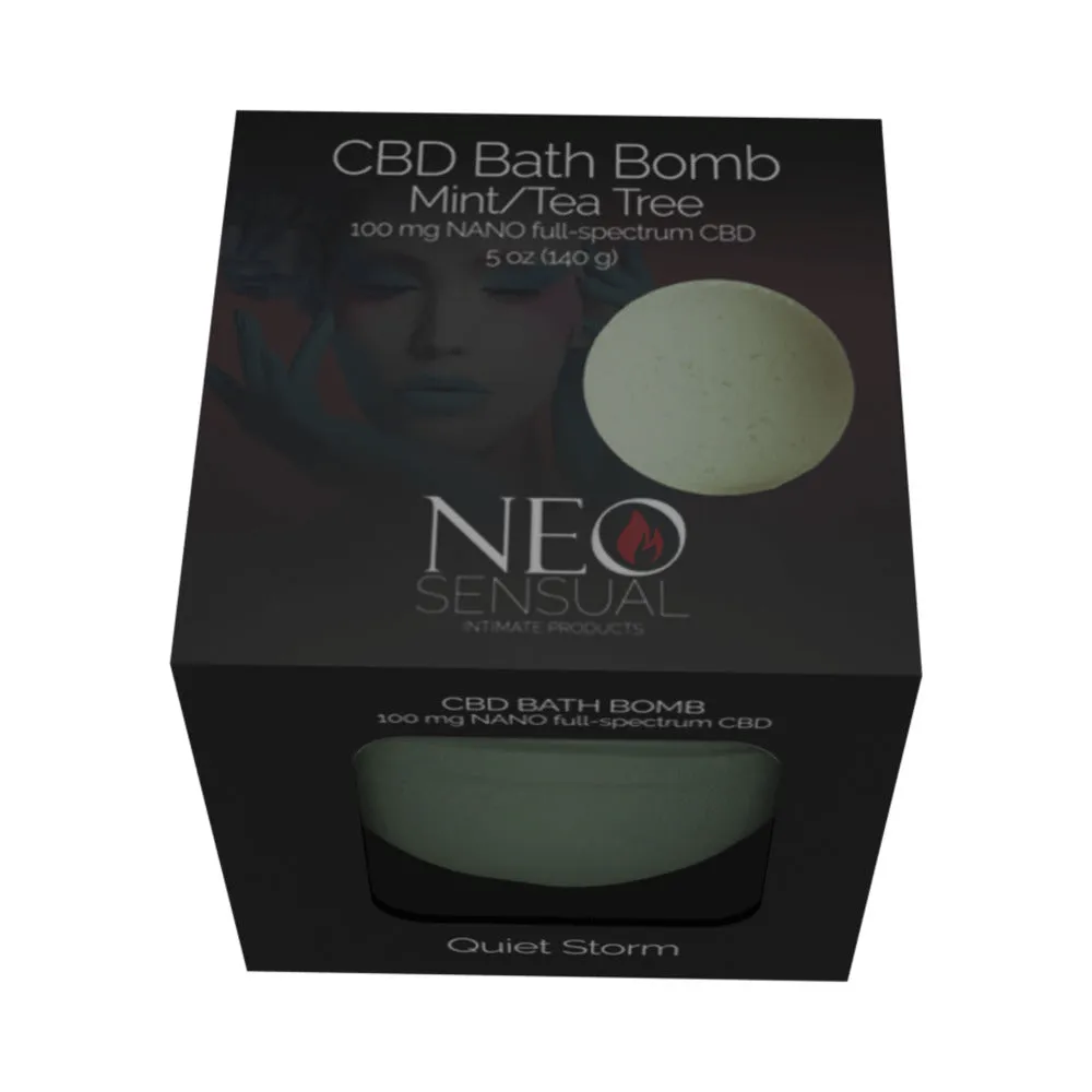 NEO Sensual CBD Bath Bomb Quiet Storm