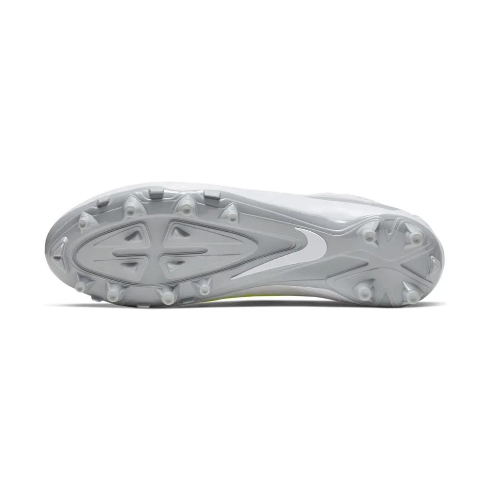 Nike Alpha Huarache 7 Varsity White/Grey Lacrosse Cleats